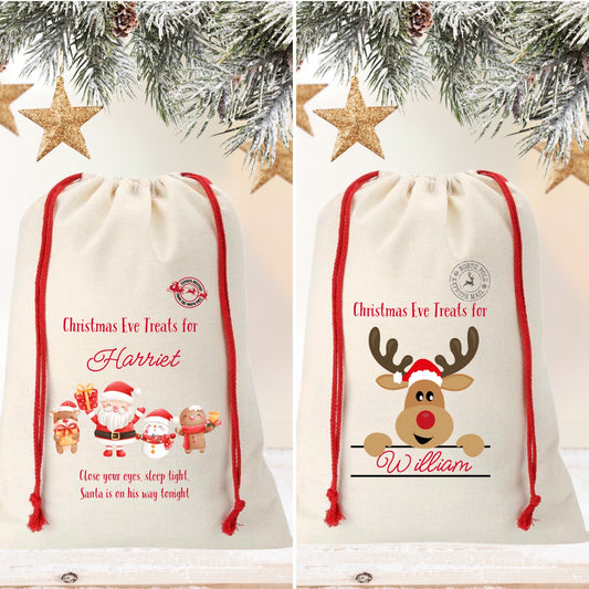 Personalised Christmas Eve Sack