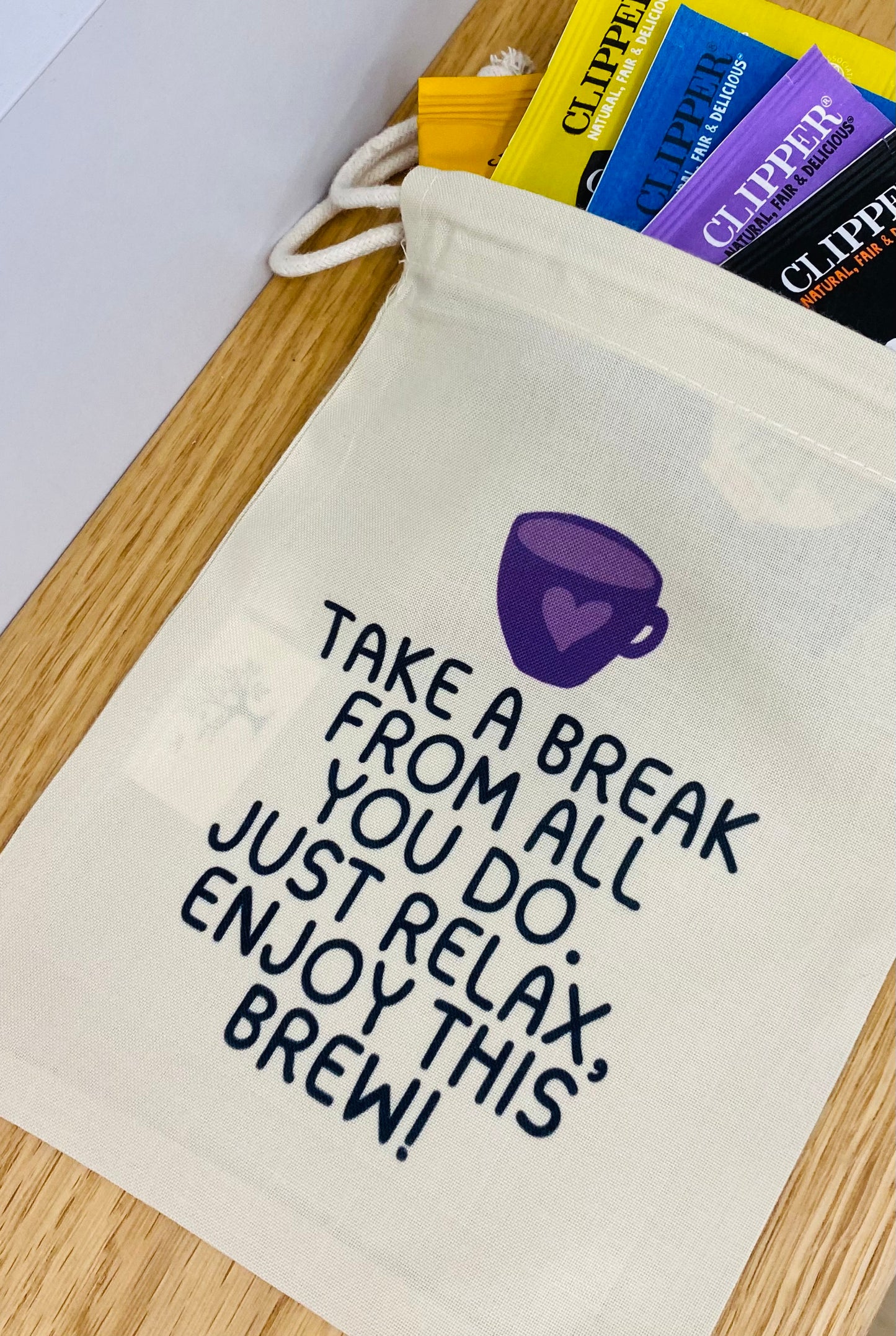 Take a break brew in a bag