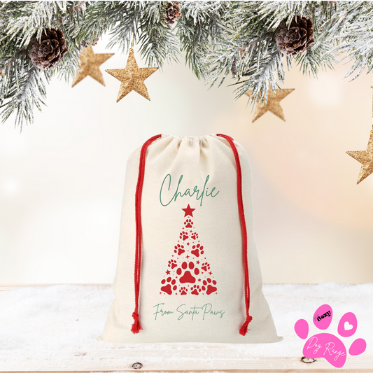 Personalised Christmas Sack for Pets