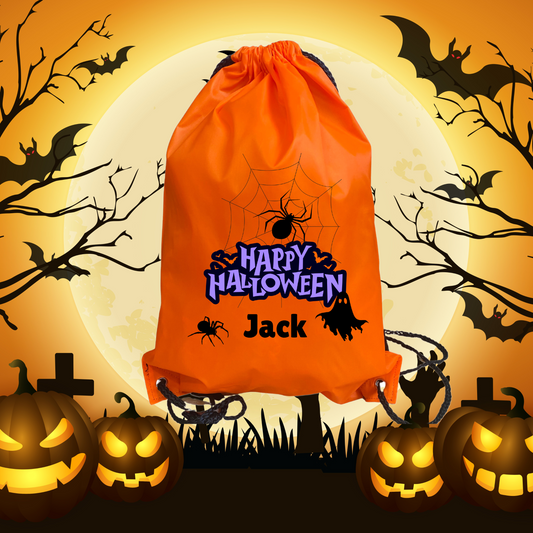 Halloween personalised gift bag